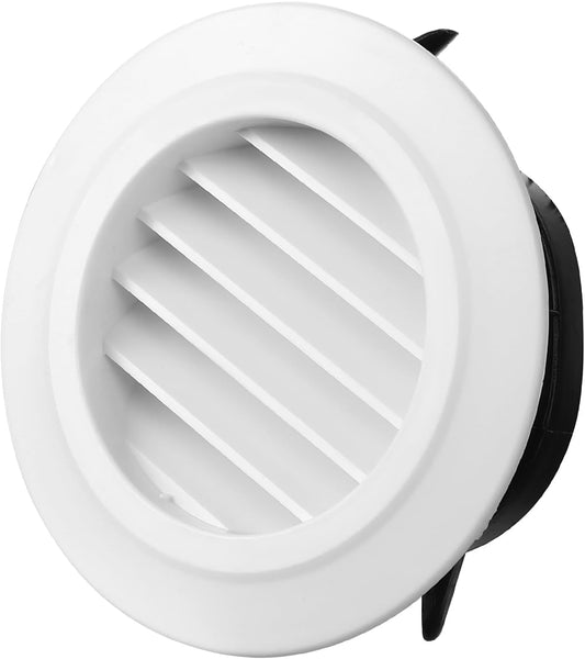 4 Inch Soffit Vent Round Vent Cover Air Vent Covers Round Ceiling Diffuser Dryer Vent Cover with Built in V1259-DP01-A-3883