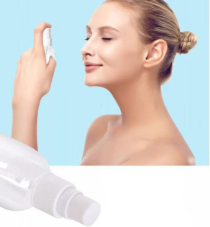 Small Spray Bottle 100ml Clear Plastic Spray Mist Bottle Refillable Travel Bottle Set for Toiletries 4PCS V1259-DP01-A-3887