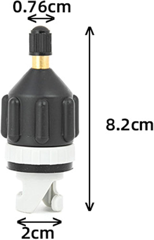 Inflatable SUP Pump Adaptor, Air Pump Converter Air Valve Adapter Sup with Standard Conventional Air Valve V1259-DP01-A-3890