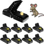 8Pack Mouse Trap, Mice Traps Indoor and Outdoor, Humane Small Mouse Snap Trap, Reusable Mouse Catcher Easy to V1259-DP01-A-3892
