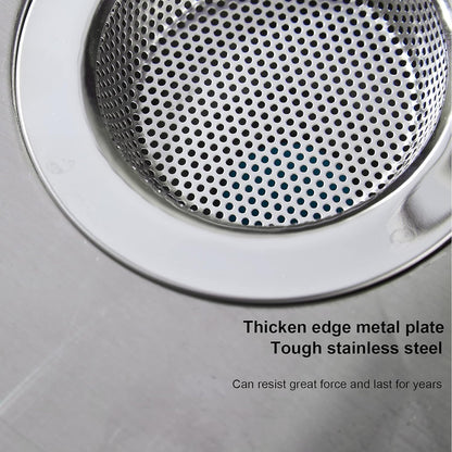 Kitchen Sink Strainer Stainless Steel, Kitchen Sink Drain Strainer, Sink Strainers for Kitchen Sinks with V1259-DP01-A-3921