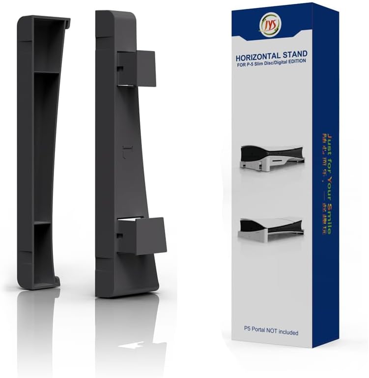 Horizontal Stand for New PS5 Slim Console, Base Holder Accessories for PS5-Slim Disc & Digital Edition V1259-DP01-A-3970