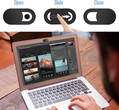 Webcam Cover Slide,[6 Pack] Ultra-Thin Laptop Web Camera Cover Compatible with V1259-DP01-A-3979
