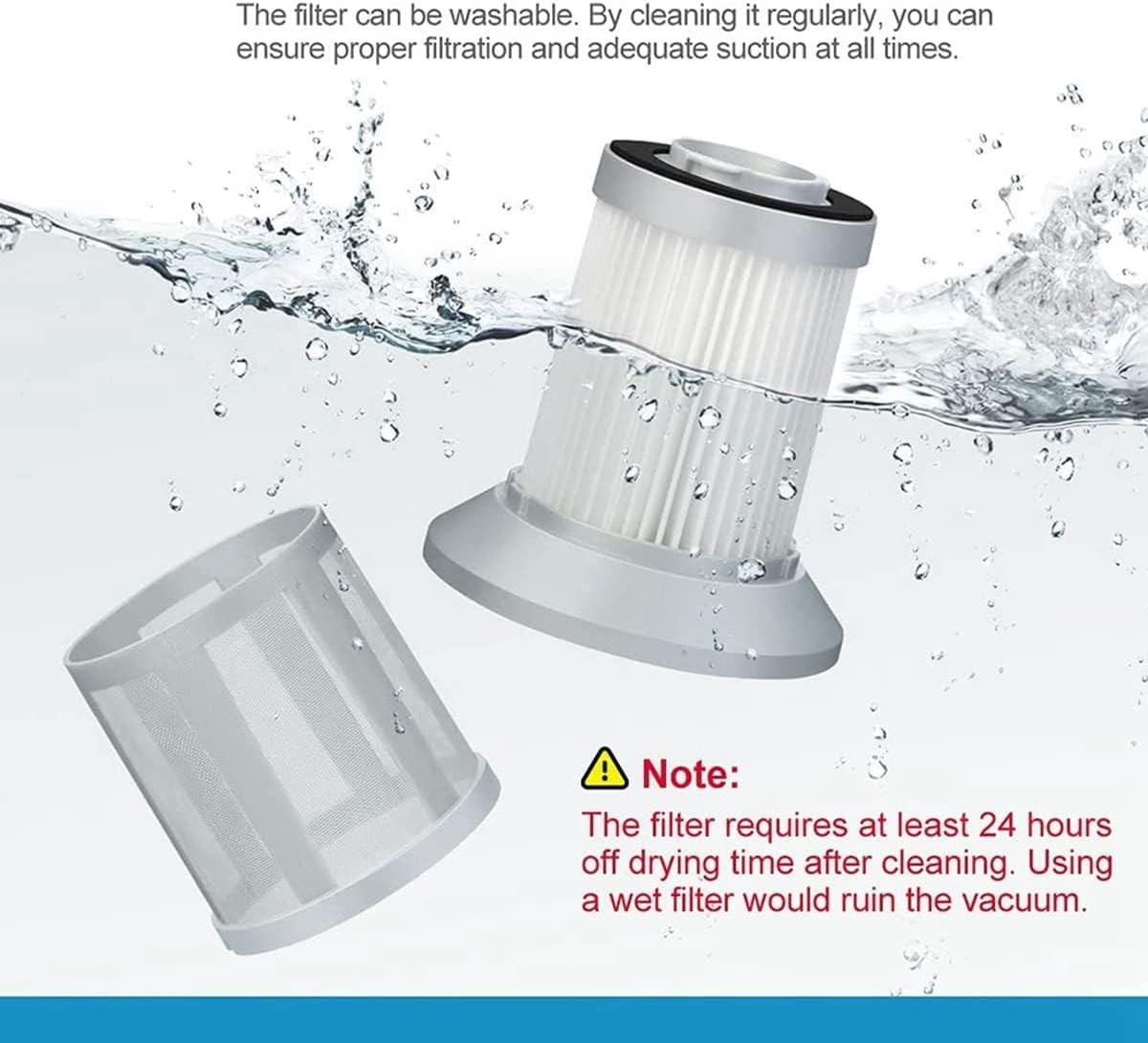 Replacement Filters Compatible With Bissell 2156A, 1665, 16652, 1665W Zing Vacuum-Cleaner, Replace 1613056, V1259-DP01-A-3991