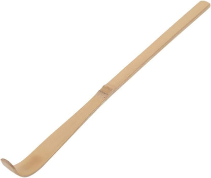 Bamboo Matcha Scoop - Traditional Chashaku Tea Spoon for Tea Ceremony - Elegant White Design - Tea V1259-DP01-A-4005