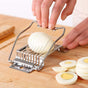 Egg Slicer, Stainless Steel Egg Slicer Cutter, Multipurpose Slicer for Egg Ham Strawberry Banana Soft Fruit V1259-DP01-A-4035