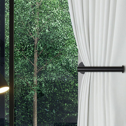 2 Pack Adhesive Curtain Holdbacks - No Drill Curtain Tie Backs & Pull Backs Curtain Holders for Drapes (2, V1259-DP01-A-4038