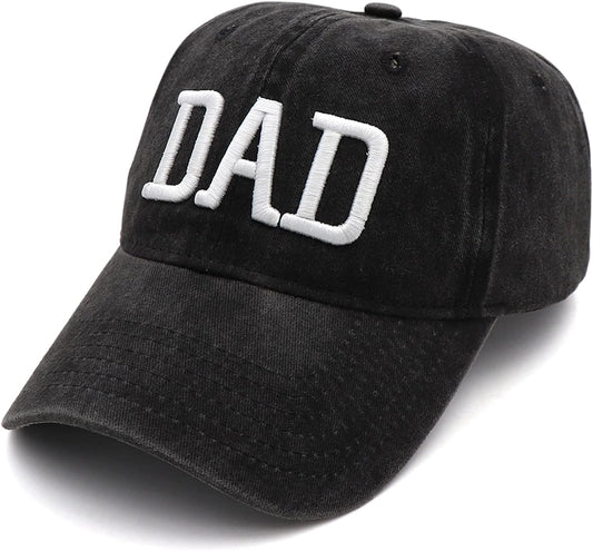Mom and Dad Hats Fathers Day Mom Dad Gifts Hat Embroidered Adjustable Baseball Caps Gift for Couples Parents V1259-DP01-A-4040