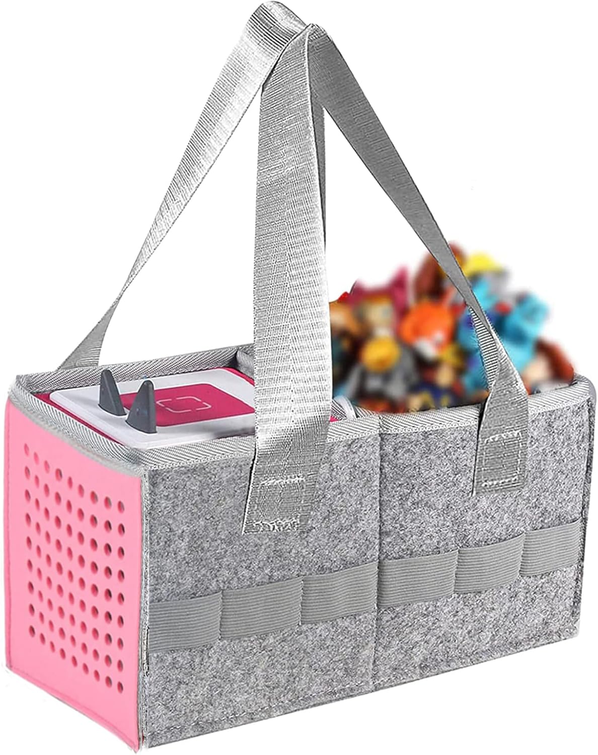 Carry Bag for Toniebox Audio Player Starter Set,Felt Organizer Case for Tonie Starter Set Storage Bag V1259-DP01-A-4076