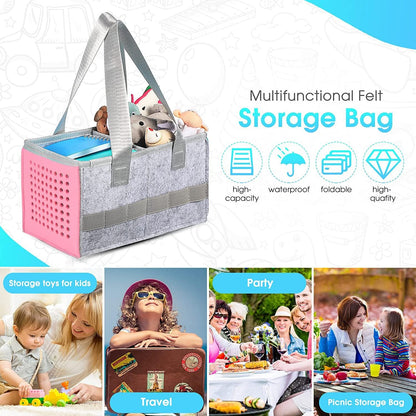 Carry Bag for Toniebox Audio Player Starter Set,Felt Organizer Case for Tonie Starter Set Storage Bag V1259-DP01-A-4076