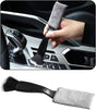 Double Head Brush for Car Cleaning, Detailing Interior and Exterior - Soft Bristles (Black, 1 Pack) V1259-DP01-A-4079
