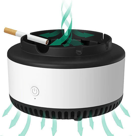 Smokeless Ashtrays for Cigarettes Indoor, Air Purifier,Best Gifts for Smokers, Suitable for Home Car Office V1259-DP01-A-4113