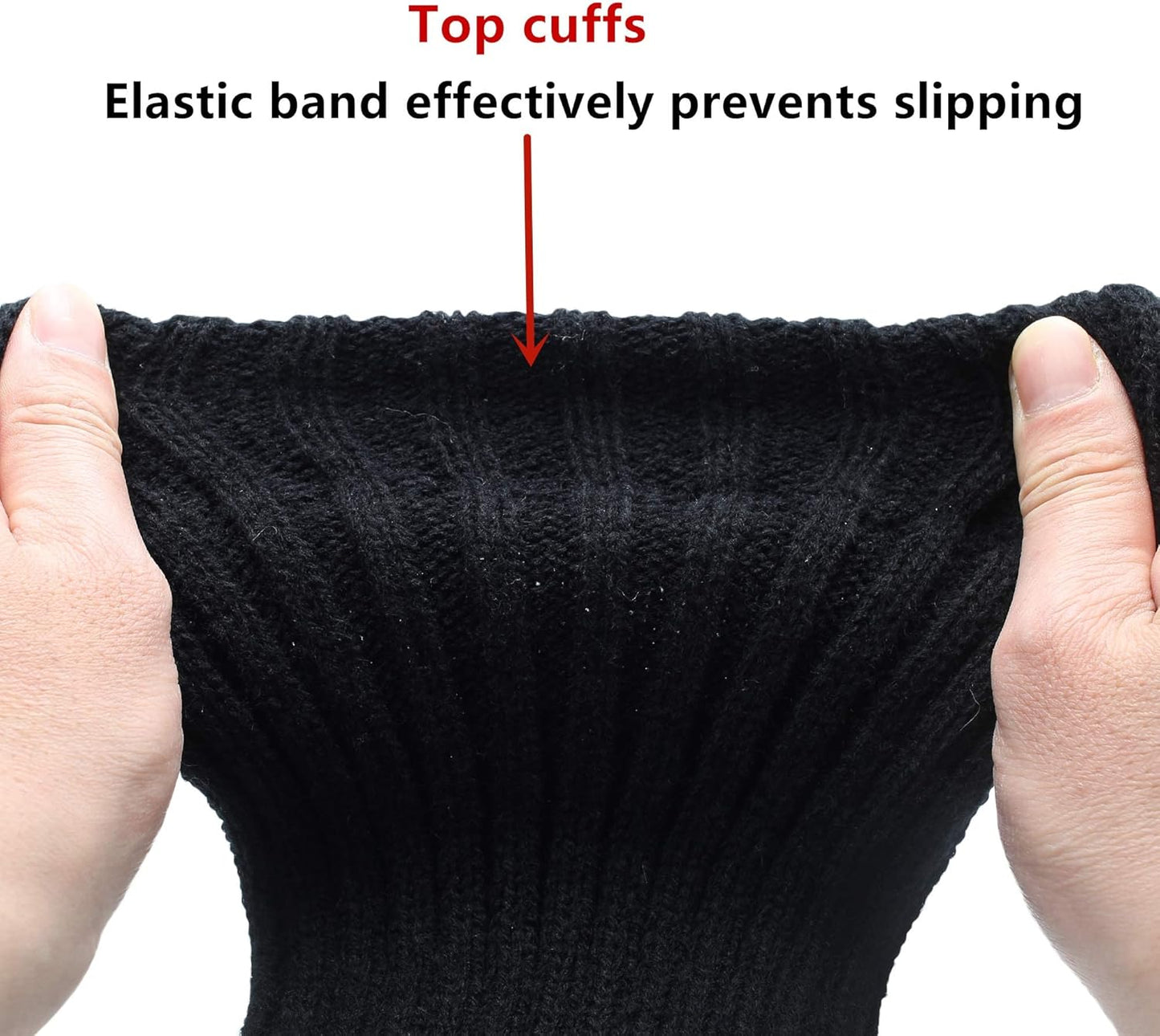 Women's Winter Thick Knit Extra Long Thigh High Leg Warmers V1259-DP01-A-4139