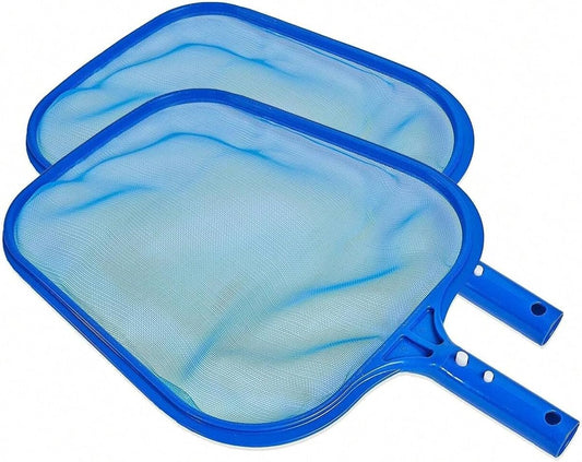 2 Pack Pool Skimmer Net, Hot Tubs Nets Fine Mesh Leaf Rake for Cleaning Surface of Pond Swimming Pool V1259-DP01-A-4152