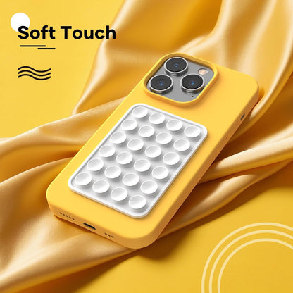 Silicone Phone Sticky Grip, Suction Phone Case Mount for iPhone and Android, Hands-Free Sticky Cell Phone V1259-DP01-A-4168