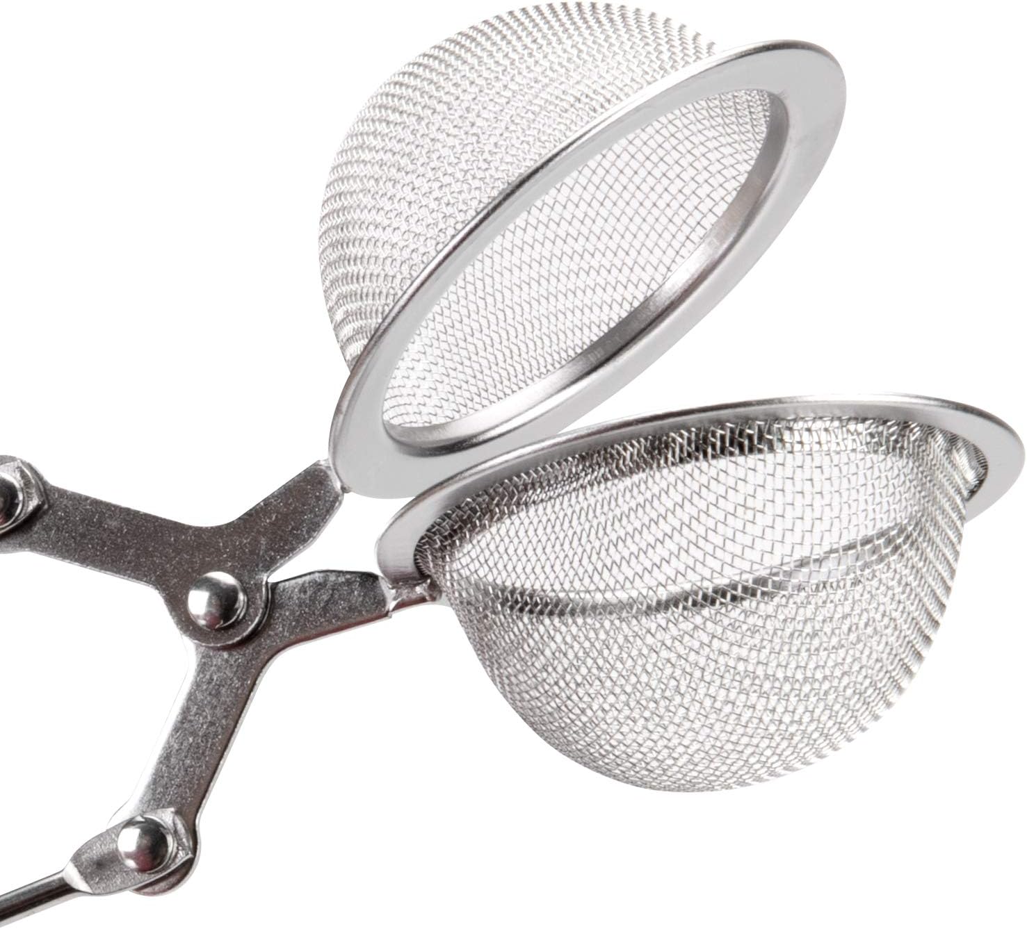 Snap Ball Tea Strainer, 3 Pack Premium Stainless Steel Tea Infuser with Handle for Loose Leaf Tea Fine Mesh V1259-DP01-A-4169