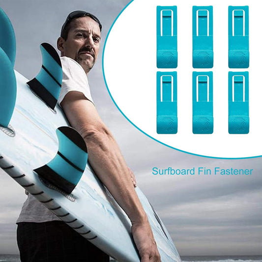 Paddle Board Fin Clips - Surfboard Fin Clips | 6 Watershed Fin Clip | Surfing Gear Fin Bracket | Fastener V1259-DP01-A-4173