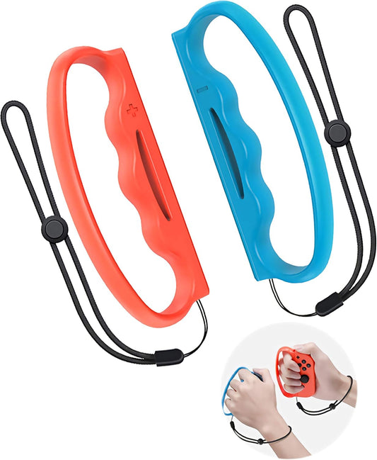 Grips for Nintendo Switch Fitness Boxing, Fit Boxing Clasp Accessories Handle for Adults and Children, for V1259-DP01-A-4177