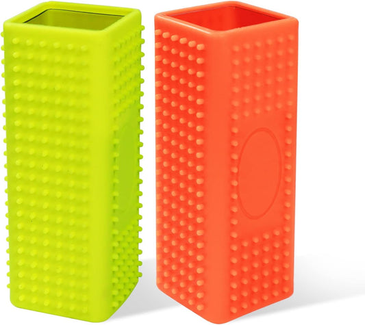 2 PCS Silicone Pet Hair Remover, Reusable Rubber Pet Hair Block Roller Cleaner for Carpet, Couch, Furniture, V1259-DP01-A-4200