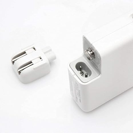 2Pcs Mac AC Wall Adapter Plug Duckhead - US Standard Wall Charger with Power Cord for MacBook, iBook, iPhone V1259-DP01-A-4201