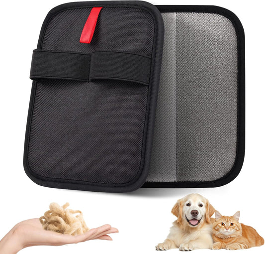 Pet Hair Remover, Electrostatic Pet Hair Removal Gloves, Reusable Cat & Dog Hair Remover for Couch, V1259-DP01-A-4212