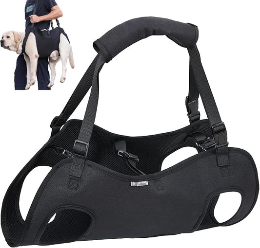 Dog Lifting Strap, Adjustable Sling for Elderly Dogs with Joint Injury and Arthritis, Dog Shoulder Strap for V1259-DP01-A-4214