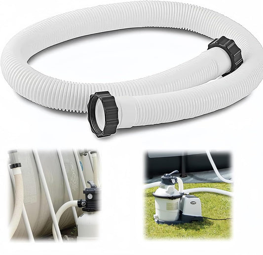 1.5" Diameter Pool Pump Replacement Hose Compatible with Intex 1500-2500 GPH Pumps, Sand Filters & Saltwater V1259-DP01-A-4223