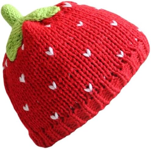 Y2k Beanie for Women Strawberry Crochet Hats Demon Beanies Cute Hat Grunge Emo Slouchy Warm Knitted Hats V1259-DP01-A-4239