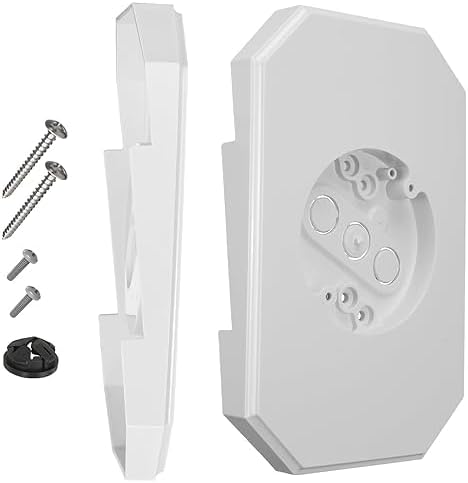 8141DBL Outdoor Mounting Plate kit with Built-in Electrical Box,Outdoor Light Mount Kit for 1/2-inch Lap V1259-DP01-A-4253