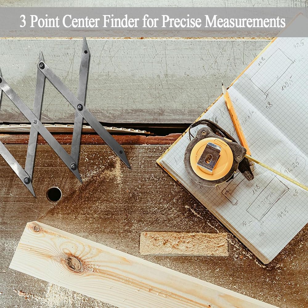 Picket Master Pro 3 Point Center Finder for Precise Measurements - High-Accuracy Center Finding Tool for V1259-DP01-A-4285