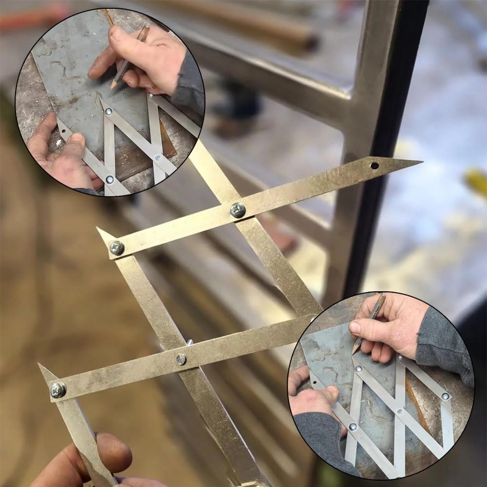Picket Master Pro 3 Point Center Finder for Precise Measurements - High-Accuracy Center Finding Tool for V1259-DP01-A-4285