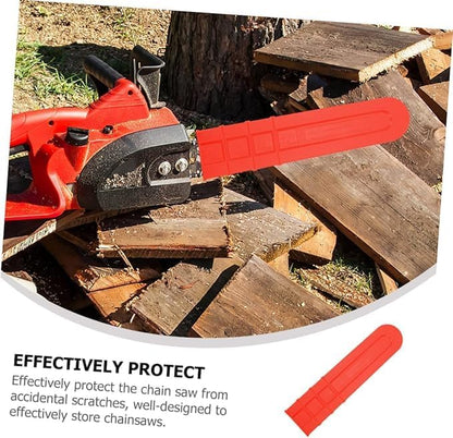 1 Pcs Plastic Durable Chain Saw Bar Protective Cover, Chainsaw Protective Scabbard Guard 12" 16" 18" 20" V1259-DP01-A-4306