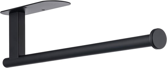 Paper Towel Holder, Upgrade SUS304 Stainless Steel Holder Under Cabinet, Bend-Resistant, Self-Adhesive or V1259-DP01-A-4341