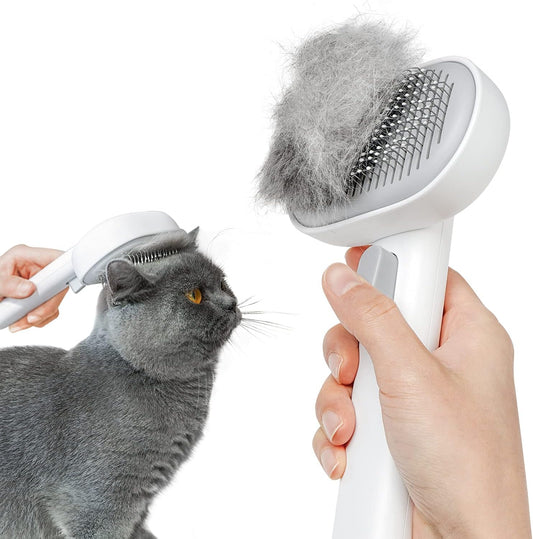Cat Brush for Shedding, Brushes Indoor Cats, Long or Short Haired Grooming Comb Kitten Rabbit Massage Removes V1259-DP01-A-4343