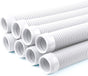 Vacuum Hose/Replacement Pool Hose -1.5" 8 Hoses for Pool,Spa White - V1259-DP01-A-4351