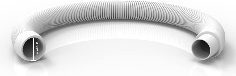 Vacuum Hose/Replacement Pool Hose -1.5" 8 Hoses for Pool,Spa White - V1259-DP01-A-4351
