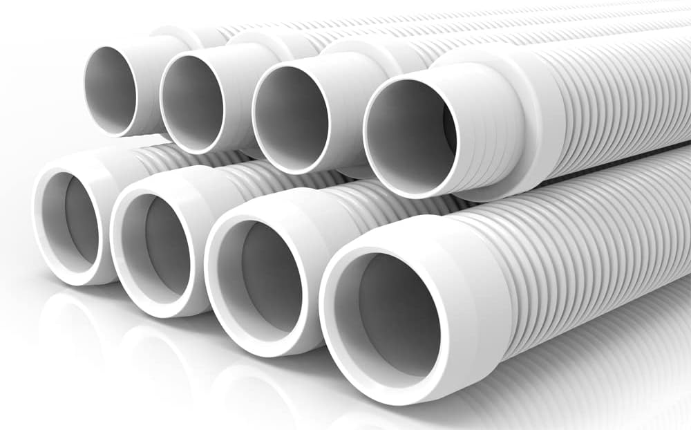 Vacuum Hose/Replacement Pool Hose -1.5" 8 Hoses for Pool,Spa White - V1259-DP01-A-4351