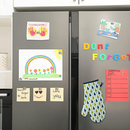 90Pcs Refrigerator Magnets - Strong Neodymium Fridge for Whiteboard, Metal Push Pin Magnets, Ideal Kitchen, V1259-DP01-A-4374