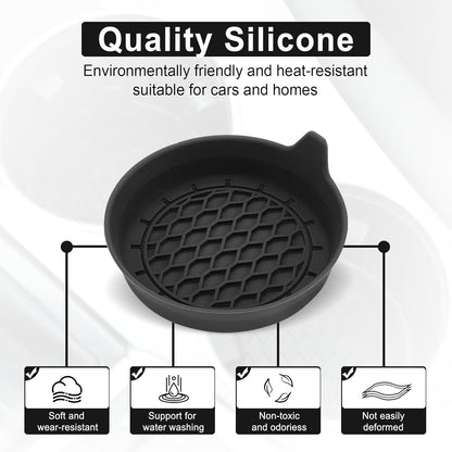 Car Cup Holder Coaster, Silicone Insert, Universal Non-Slip Holders, Accessories Interior for Women and Man V1259-DP01-A-4376