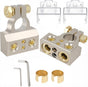 Car Battery Terminal Connector, 0/2/4/6/8 AWG Zinc Alloy Truck Audio Protector, Quick Disconnect and Release V1259-DP01-A-4411