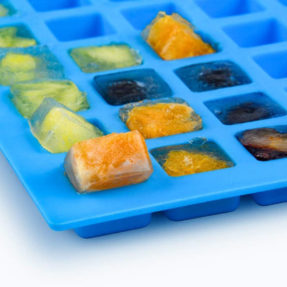 Square Silicone Candy Molds - Mini for Hard Candy, Chocolate, Gummy, Caramel, Ganache, Ice Cubes (2) V1259-DP01-A-4498