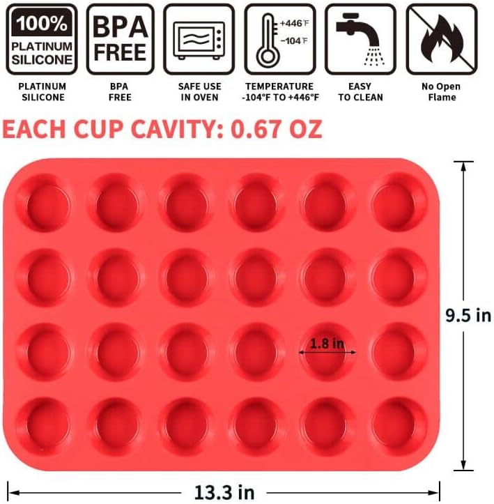 Mini Cupcake Pan & 3.5" Jumbo Muffin - V1259-DP01-A-4548