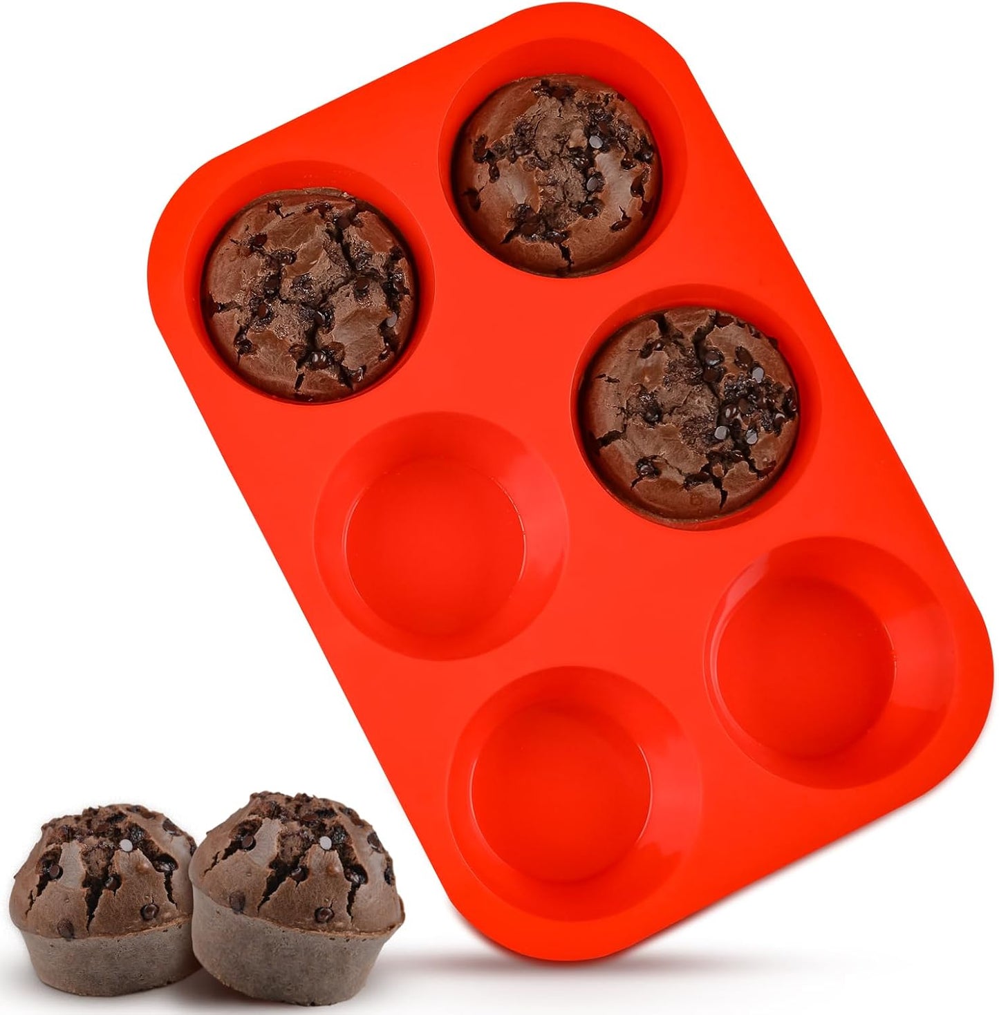 Mini Cupcake Pan & 3.5" Jumbo Muffin - V1259-DP01-A-4548