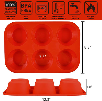 Mini Cupcake Pan & 3.5" Jumbo Muffin - V1259-DP01-A-4548