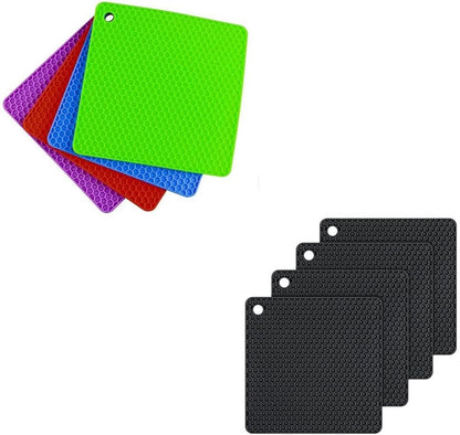Square Silicone Trivet Mat - V1259-DP01-A-4549