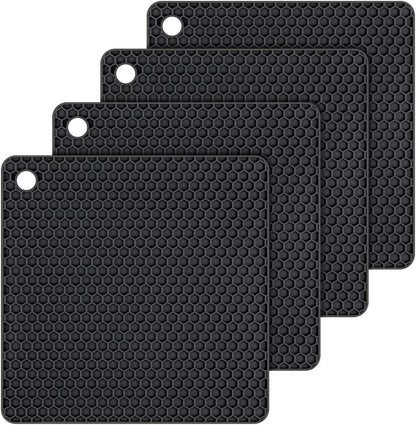 Square Silicone Trivet Mat - V1259-DP01-A-4549