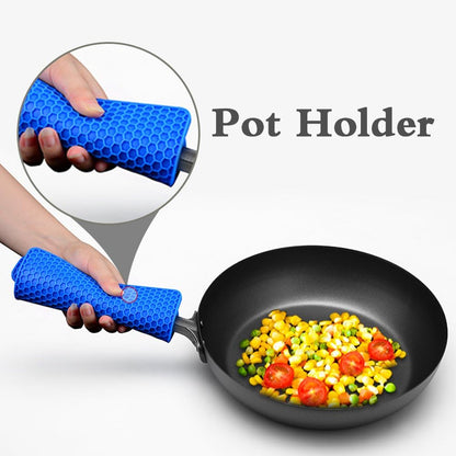 Square Silicone Trivet Mat - V1259-DP01-A-4549