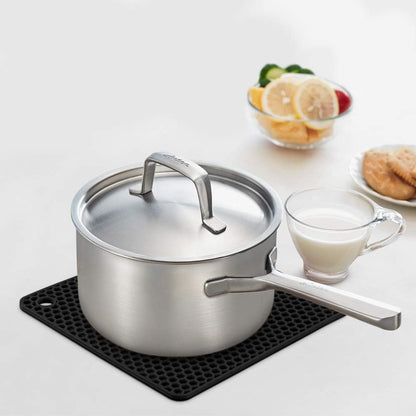 Square Silicone Trivet Mat - V1259-DP01-A-4549