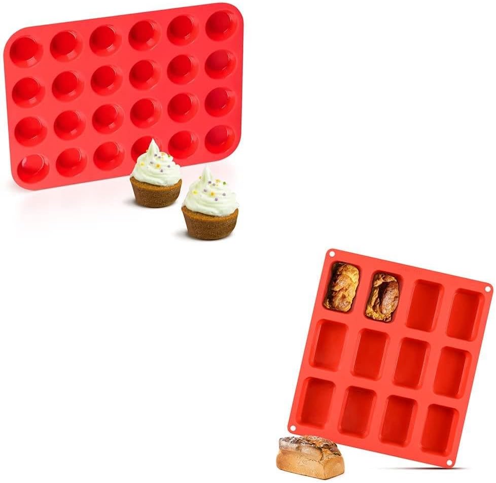 Mini 24 Cups Muffin Pan & Loaf - V1259-DP01-A-4550