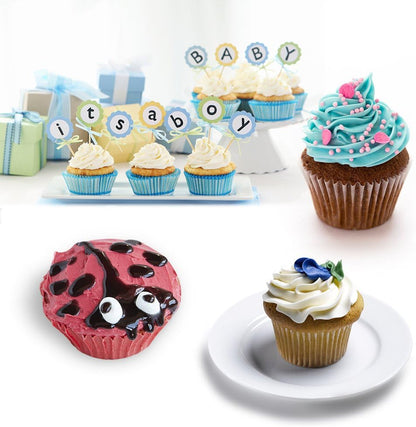 12-Cup Muffin Pan & Mini 24-Cup Cupcake - V1259-DP01-A-4551